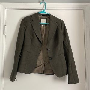 The Limited Olive Blazer